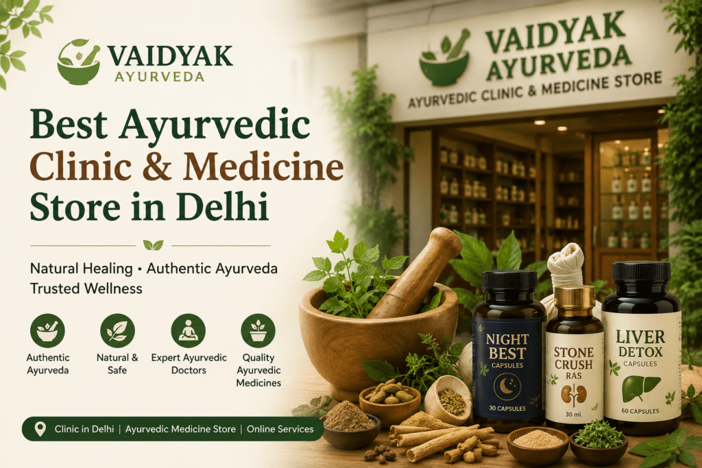 Best Ayurvedic Clinic & Medicine Store in Delhi